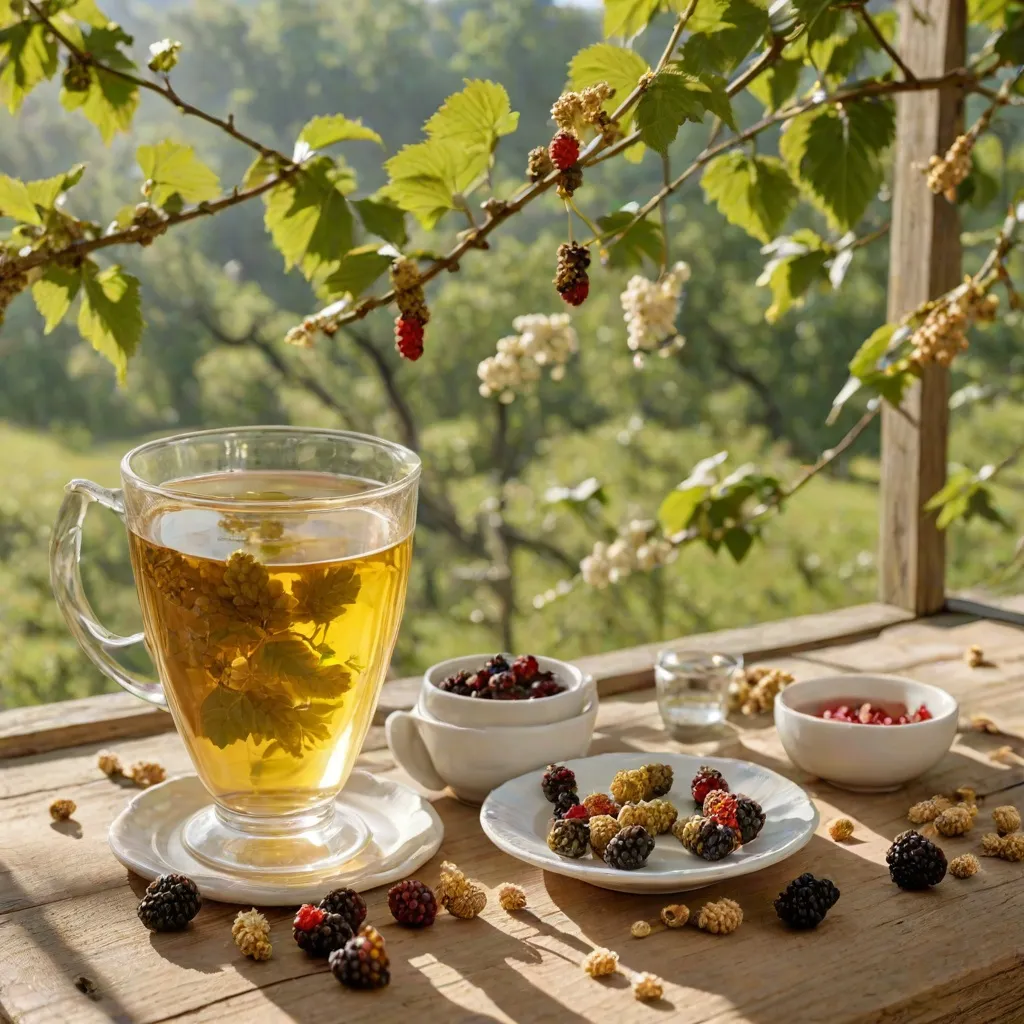 Jakie są korzyści z picia herbaty z morwy białej?