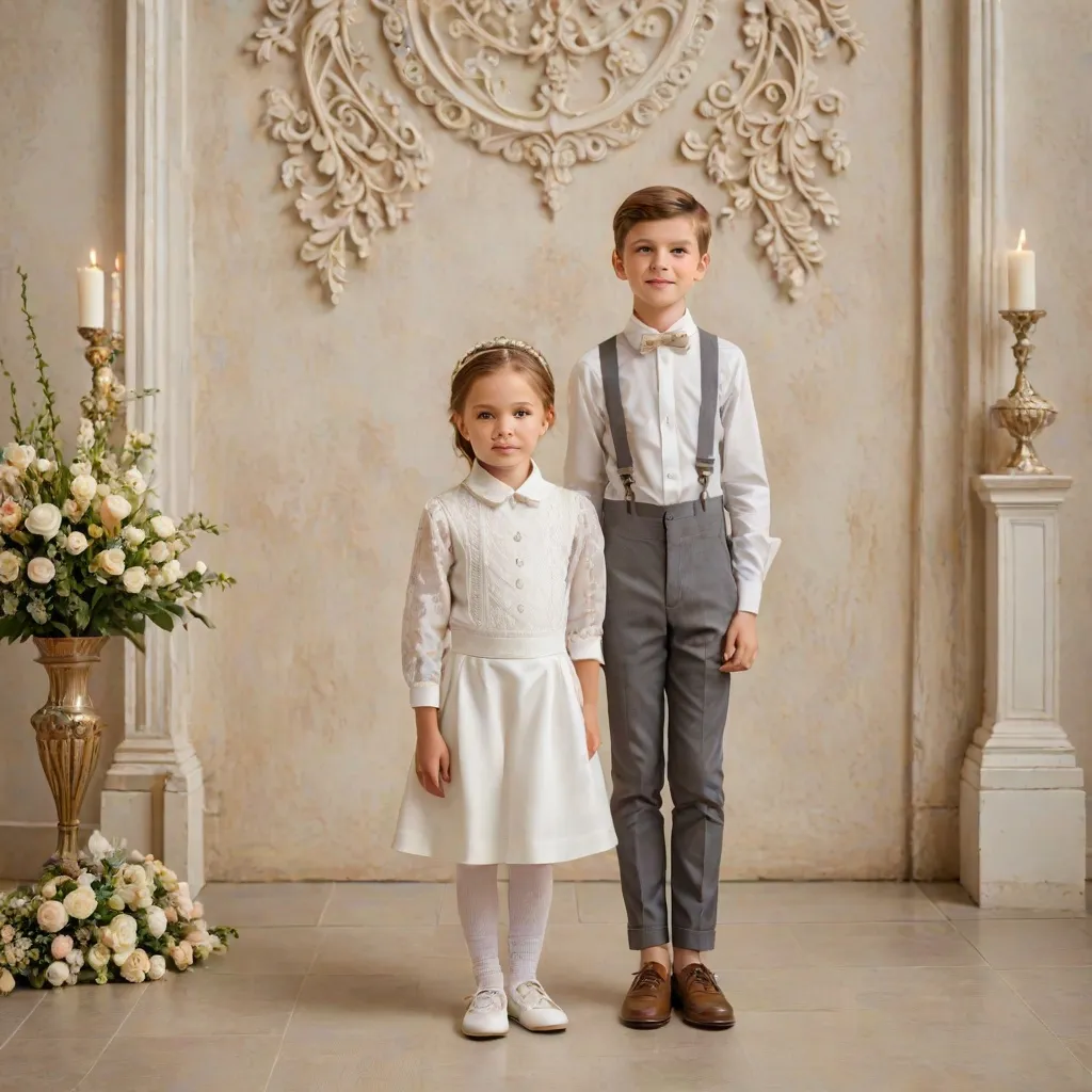 Jak ubrać się na komunię dziecka? Czego lepiej unikać