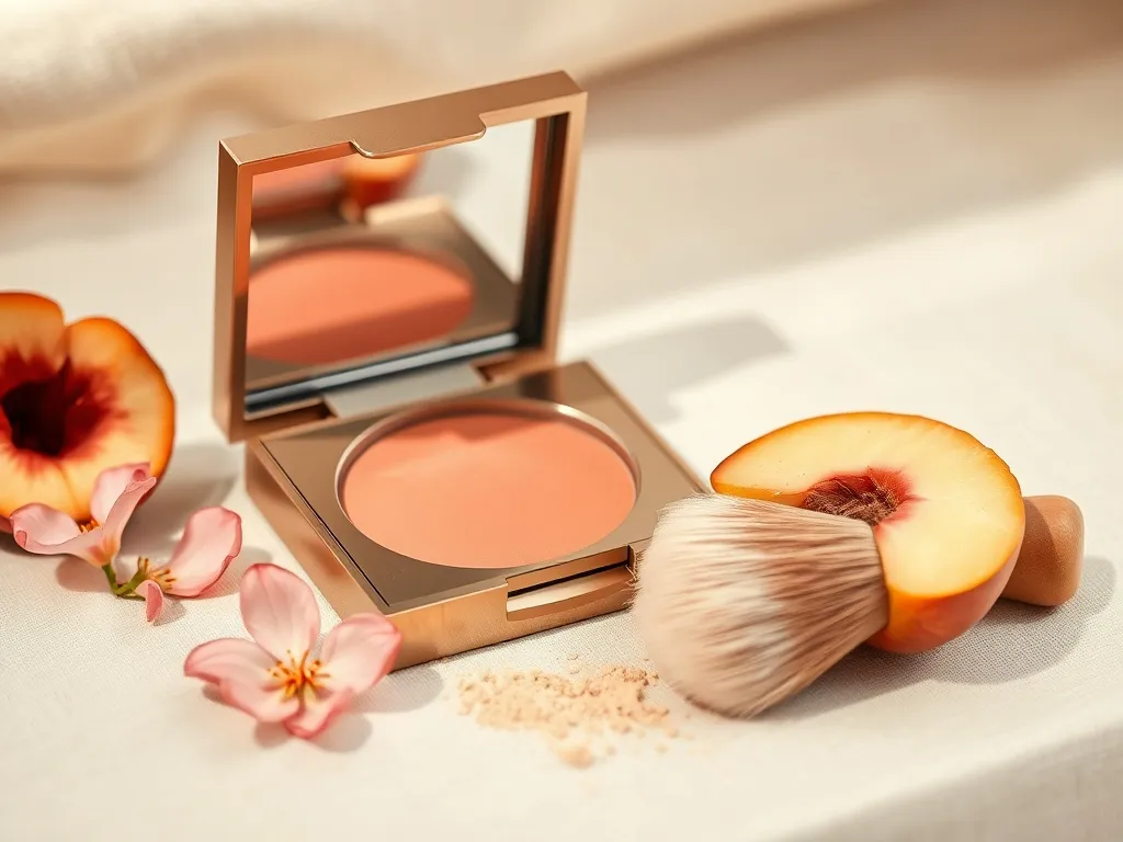 Brzoskwiniowy róż do policzków dla kogo?