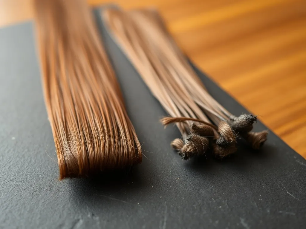 Jak wyglądają spalone włosy? Objawy i jak je rozpoznać