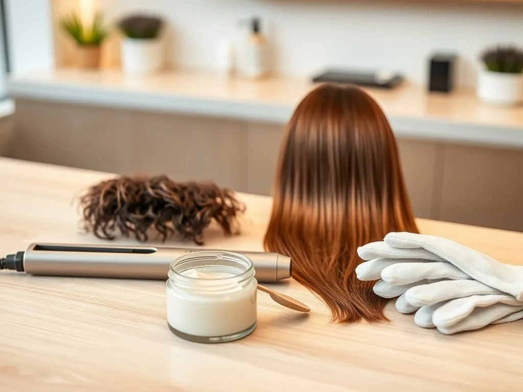 Czy keratynowe prostowanie niszczy włosy?